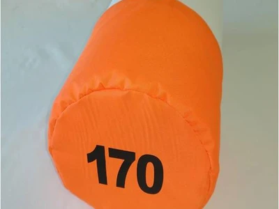 Návlek textilní oranžový 3